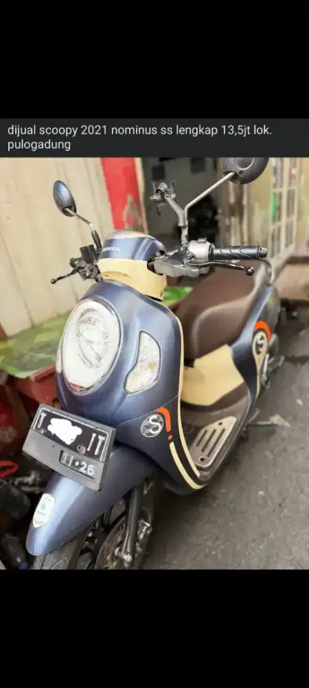 Scoopy 2021 harga 13jt ss lengkap