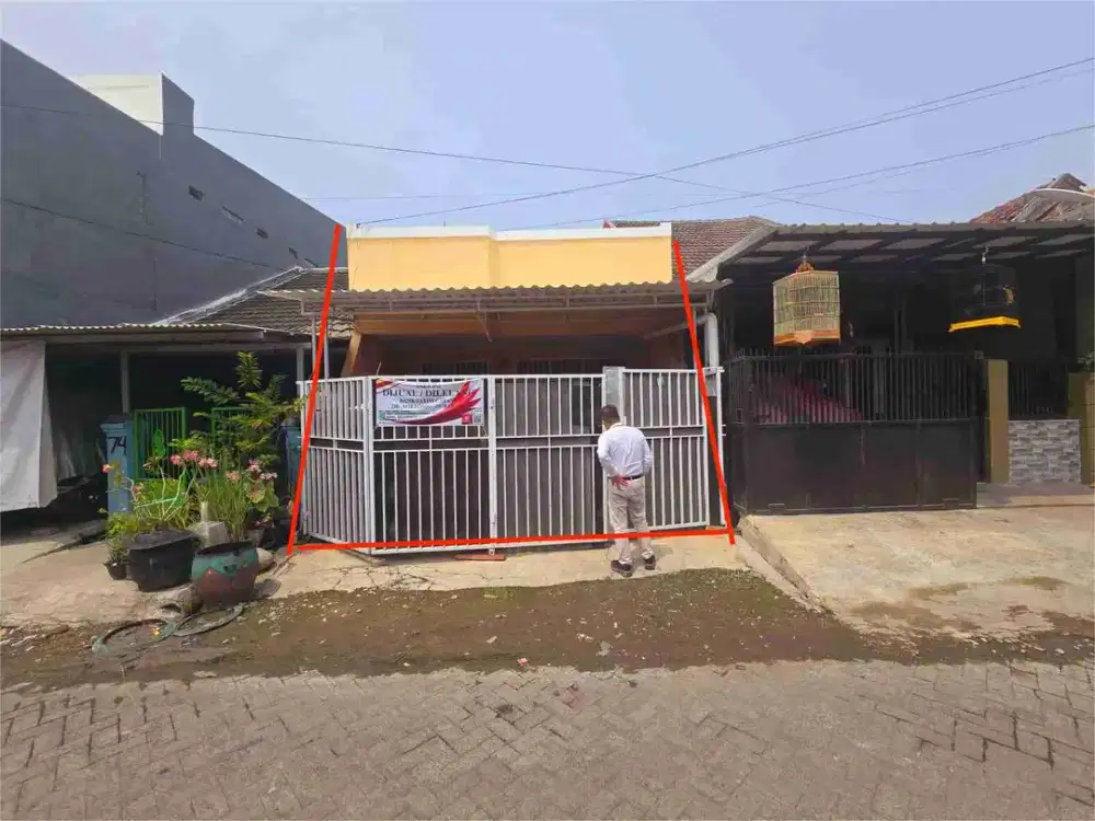 Dijual via lelang rumah di medayu utara Surabaya