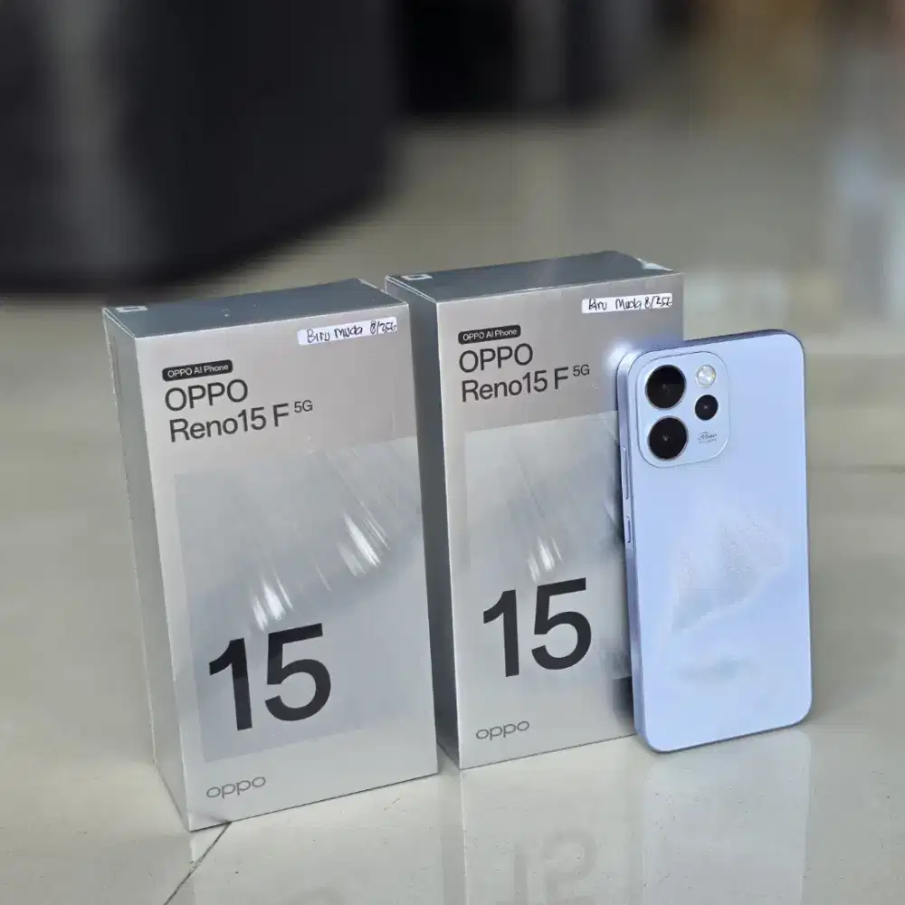OPPO RENO 15F 5G STOK LIMIT