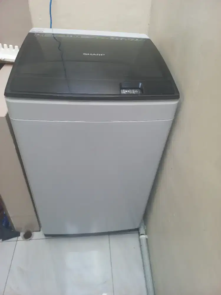 Mesin cuci dan wall fan