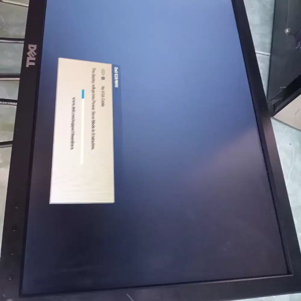 Monitor bekas dell 20 wide