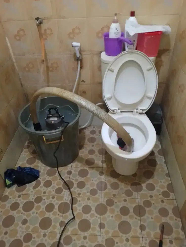 Pendoronggan kloset mampet