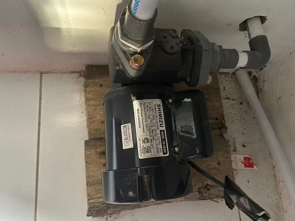 Di Jual Mesin Pompa Shimizu Bit 128 kondisi seperti baru