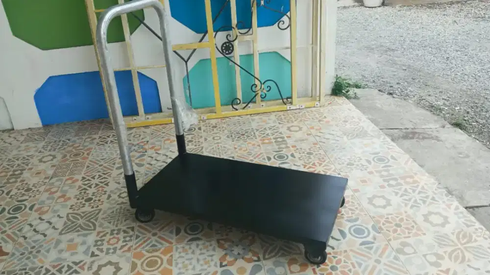 TROLI 1 TON/1000 KG, KERETA DORONG, HAND TRUCK, RODA, TROLI, TROLY