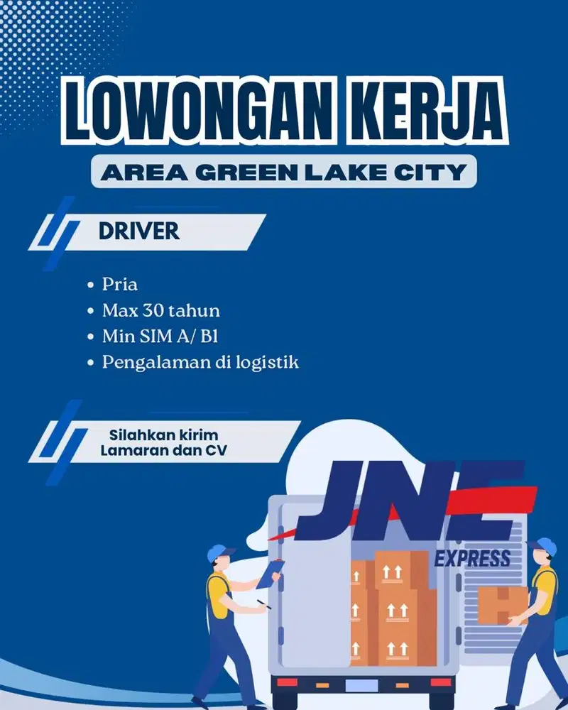 LOWONGAN KERJA DRIVER GREEN LAKE CITY