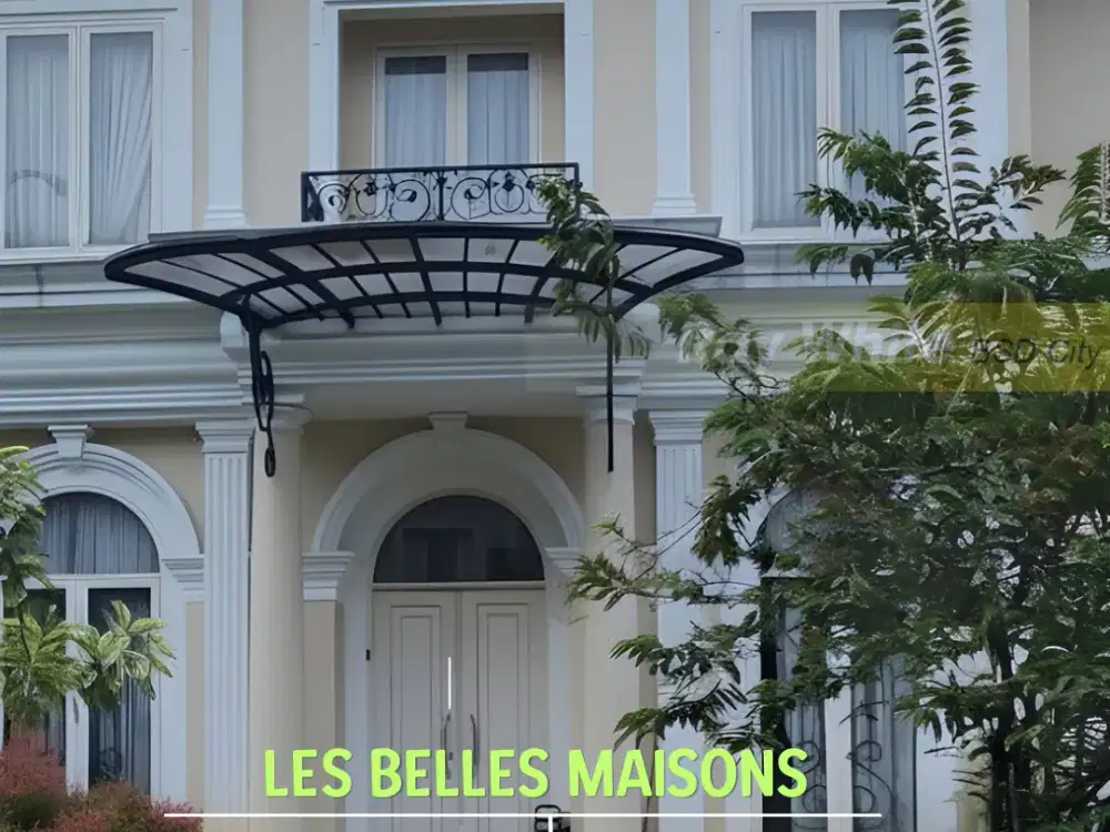 Rumah Luas Tanah 300m2 di Les Belles Maisons Serpong Lokasi Strategis