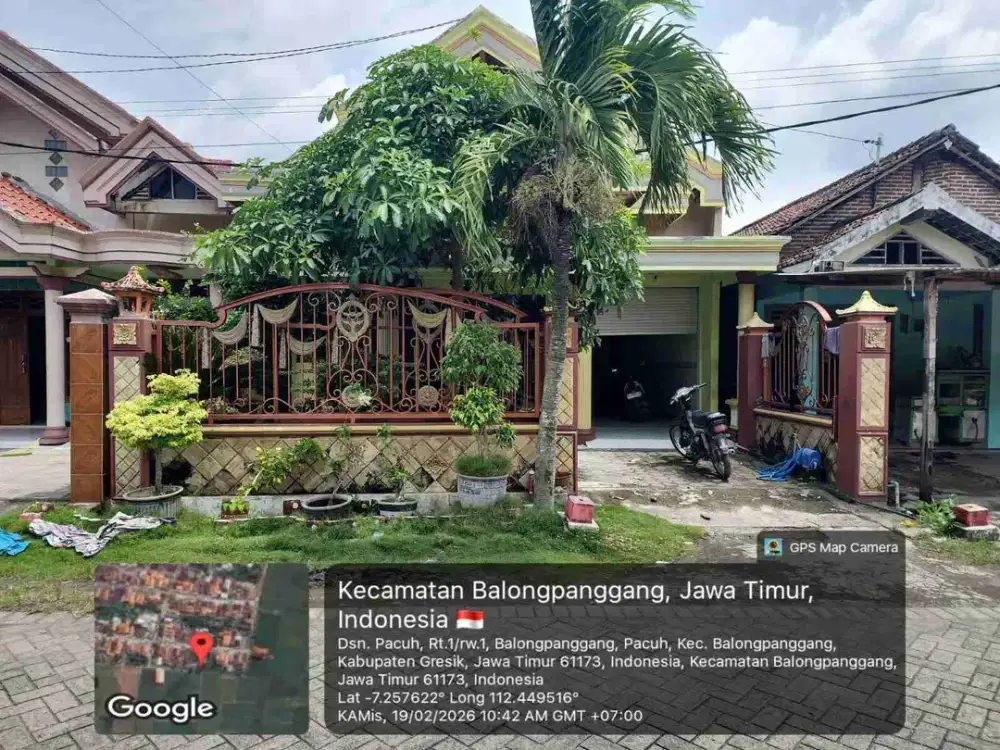 Dijual via lelang rumah di desa pacung Balongpanggang Gresik