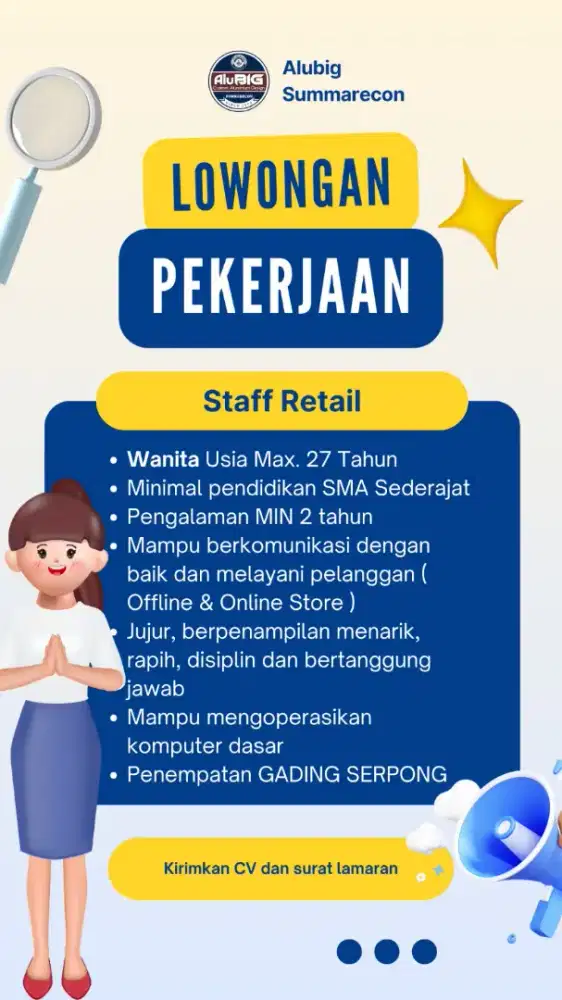 Loker Staff Retail