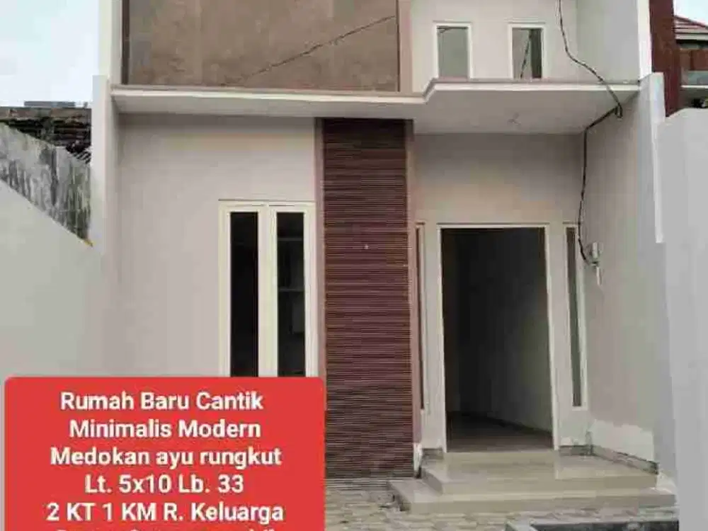 4 Unit Rumah Baru Indent STU 3 Bulan di Medokan Ayu, Rungkut, Sby Timur