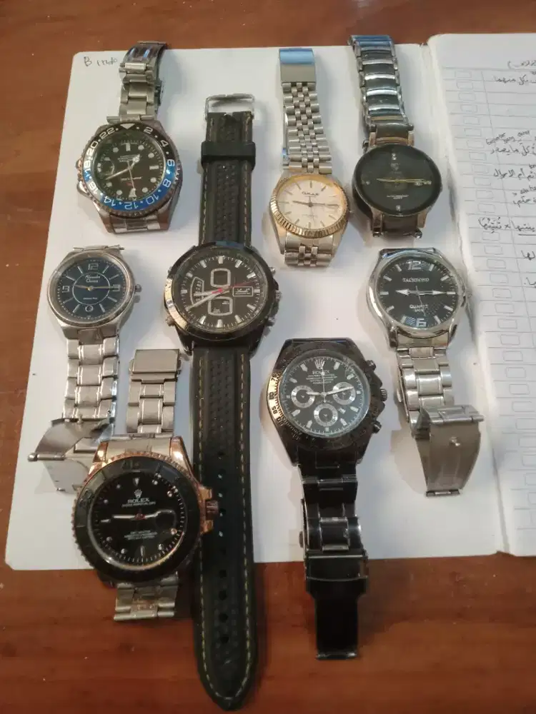 Jam tangan borongan murah, bekas