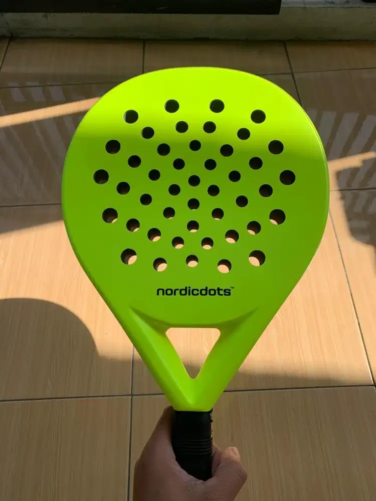 Raket Padel Second Nordicdots Fiesta Series -Sunny Lime