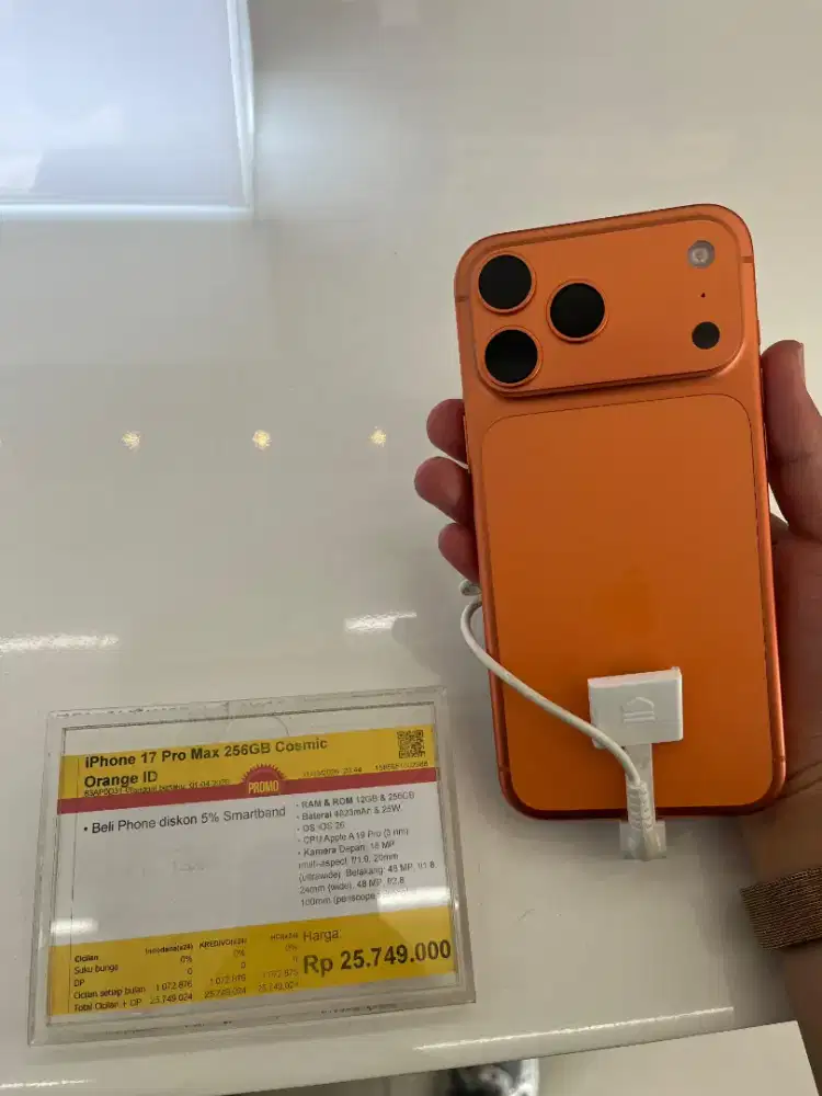 Promo cicilan iphone 17 Pro Max 256GB
