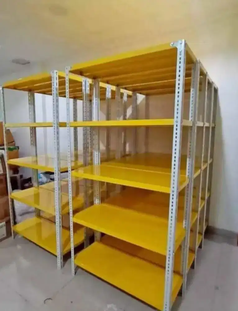 Rak besi rak buku rak gudang