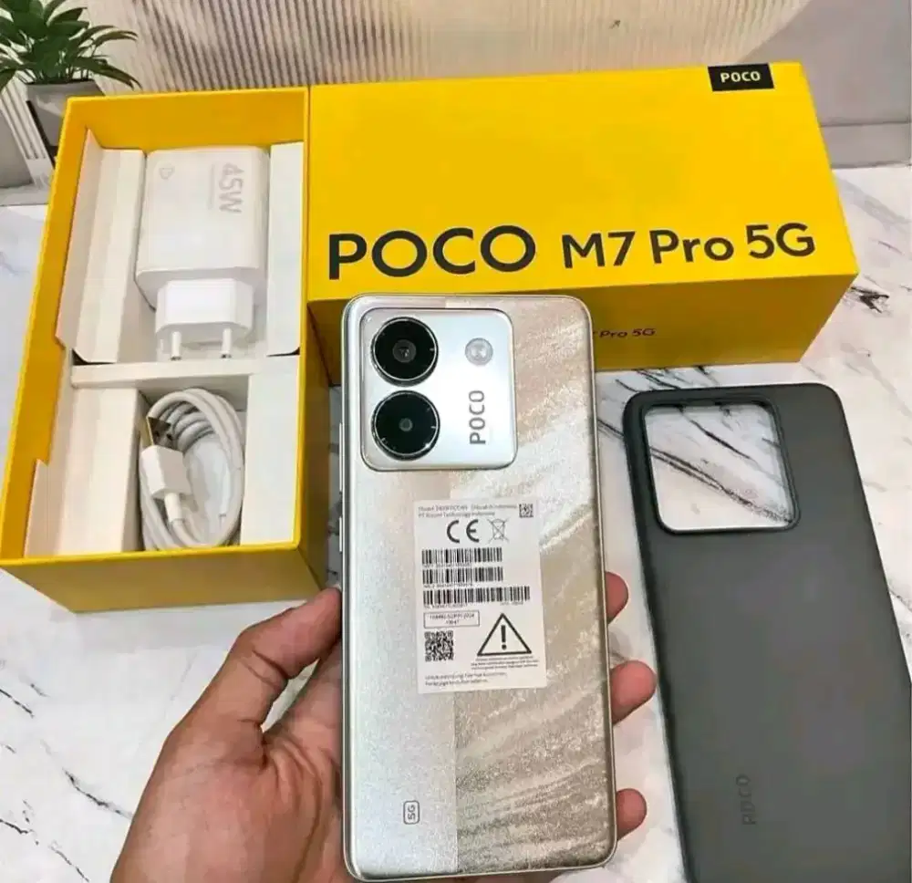 Poco M7 Pro 5G 8/256GB Termurah Baru Buka dus aja Garansi TAM 15 Bulan