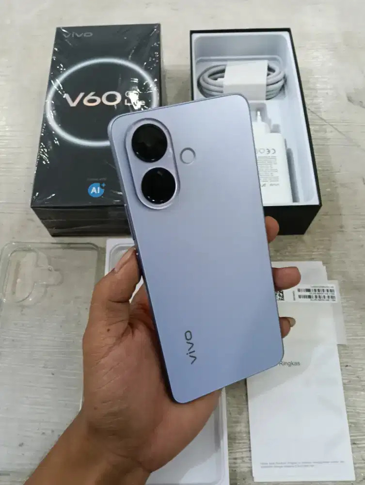 Vivo V60 lite 5G 8/256 seken murah dan lengkap