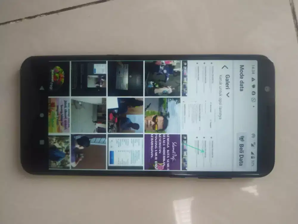 jual hp Asus promax M1 normal tinggal pakai