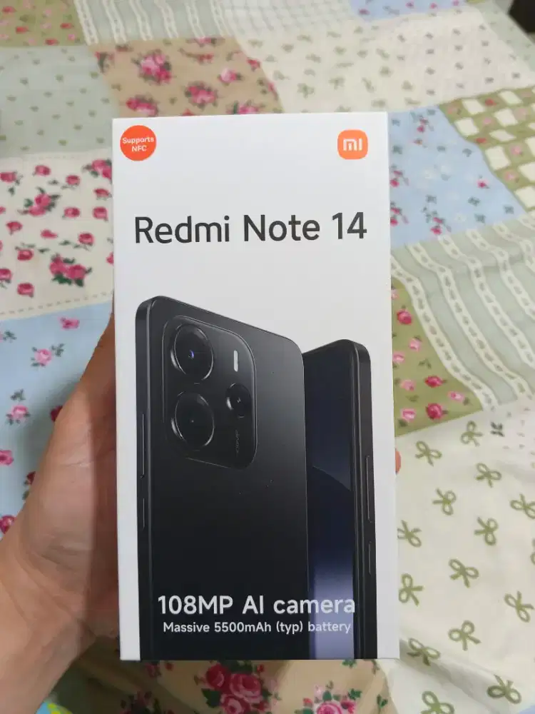 Dijual HP Second Merk Xiaomi Note 14 8/128 MULUS TAK ADA BARET HALUS.
