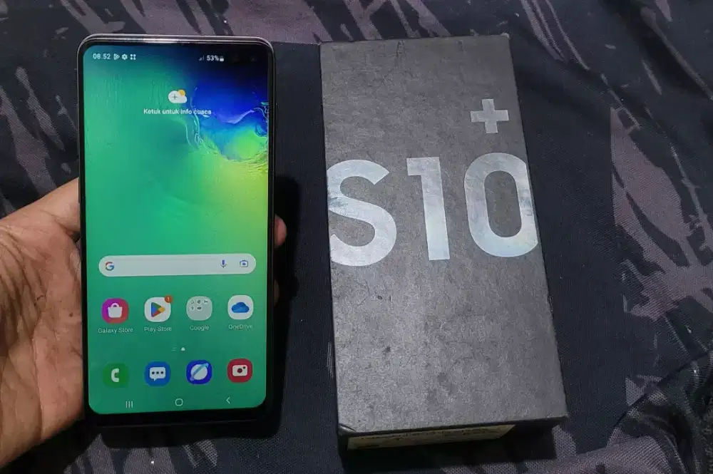 Samsung S10+ Ram 8/128gb Fullset