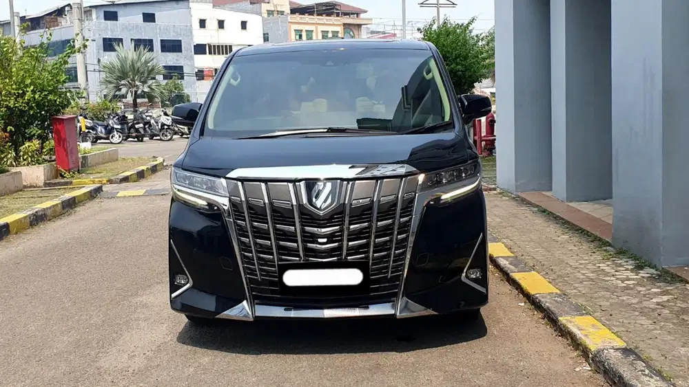 Toyota alphard g atpm tss 2022 hitam pilotseat sunroof