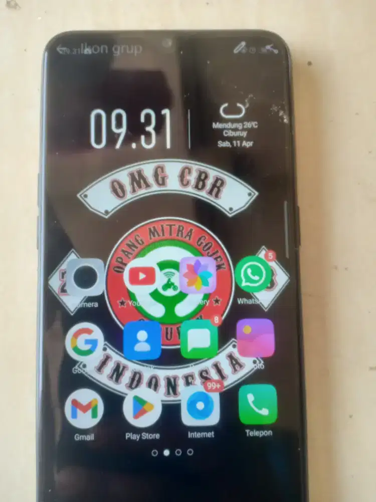 Oppo a5s ram 3/32 jual cepat