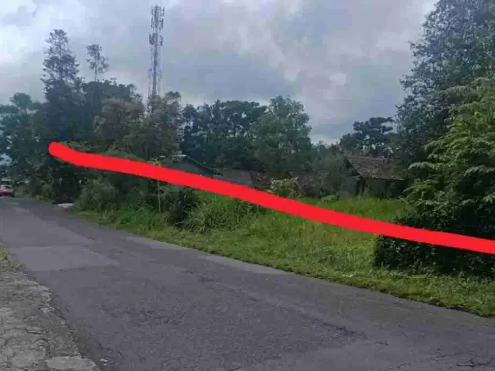 Tanah Pekarangan Asri Area Pakem Sleman