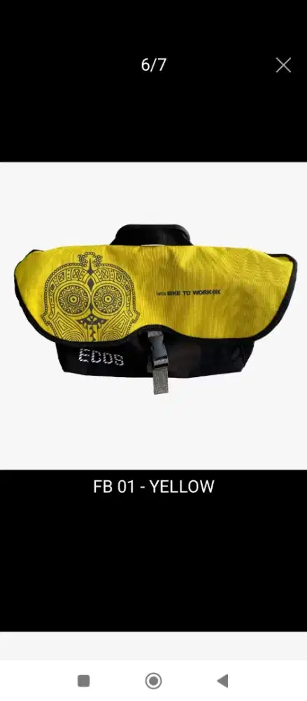 Tas front blok sepeda lipat