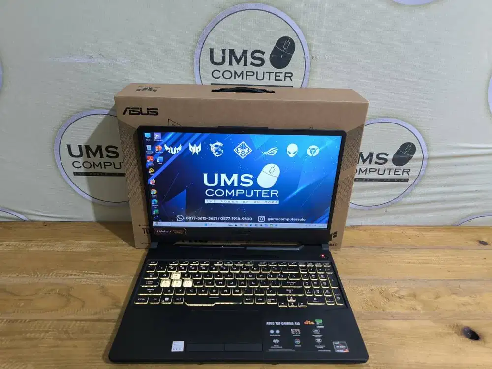 ASUS TUF FA506NF Ryzen 7-7435HS RAM 8GB SSD 512GB NVIDIA RTX 2050 4GB