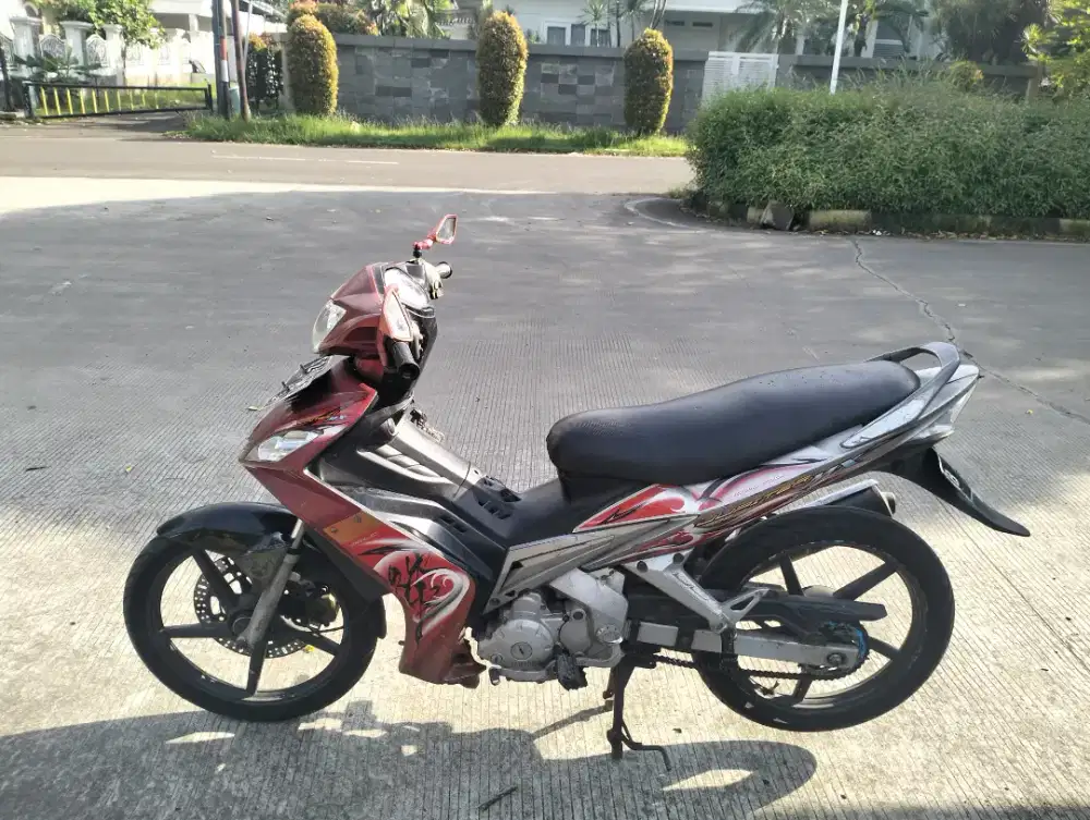YAMAHA JUPITER MX NON KOPLING 2007 MOTOR SEHAT SIAP PAKAI LANGSUNG