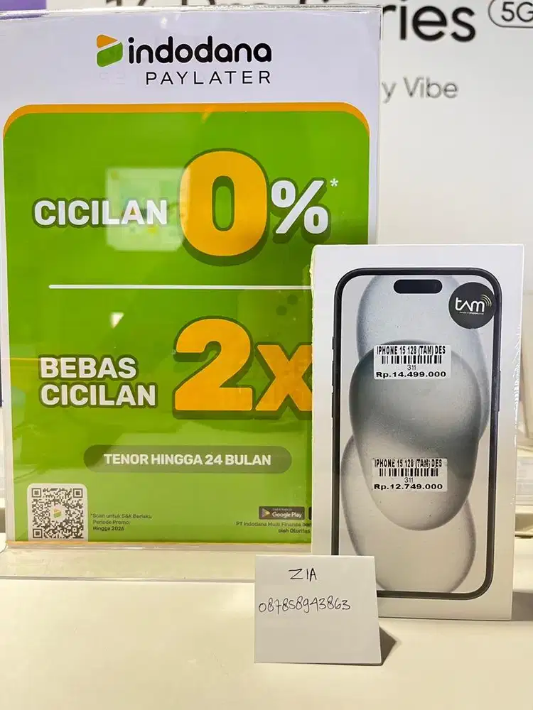 Iphone 15 128gb ATLANTIS DAHSYAT