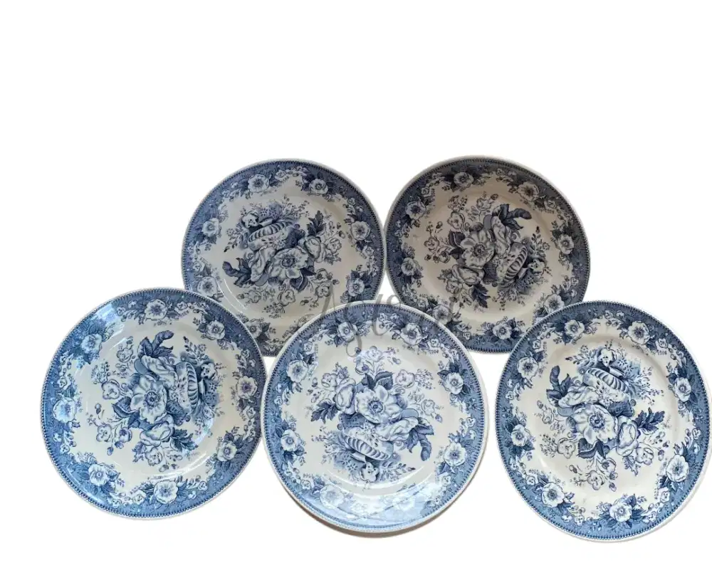 Set Piring Kue Antik