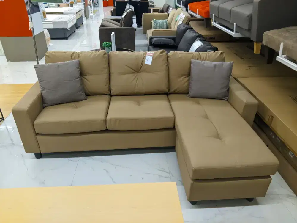 Promo Sofa L brown
