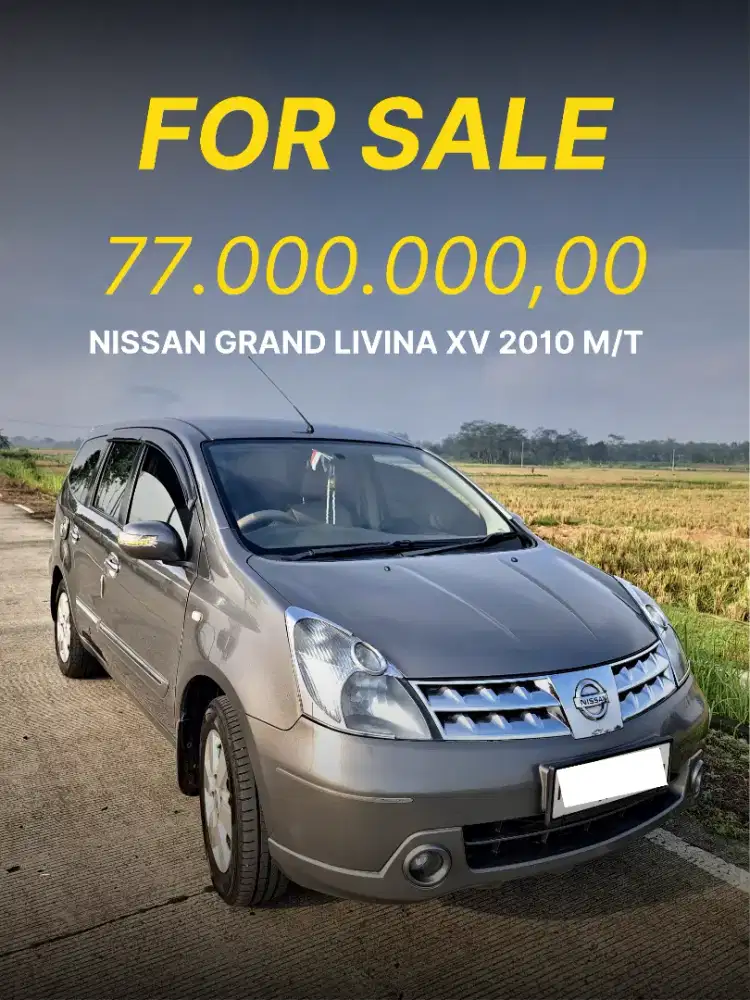 NISSAN GRAND LIVINA XV 2010 M/T
