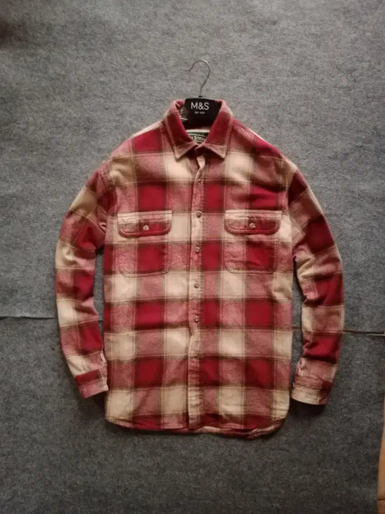 Kemeja flanel vintage FIELD & STREAM size L