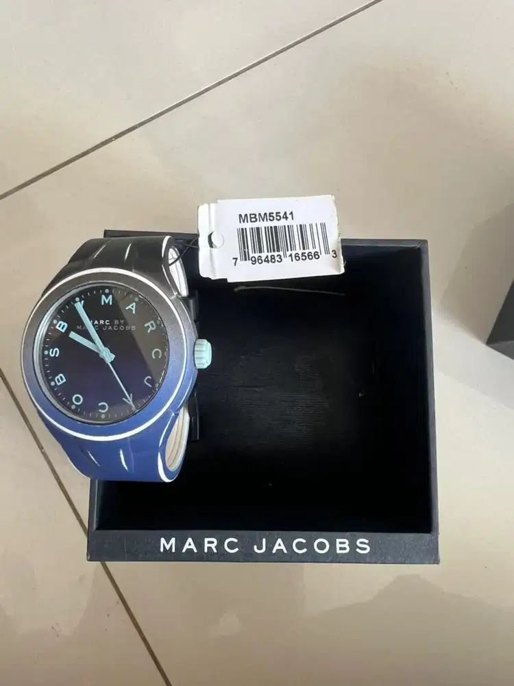 Jam Tangan Original Marc by Marc Jacobs MBM5541 Blue Dial Fullset