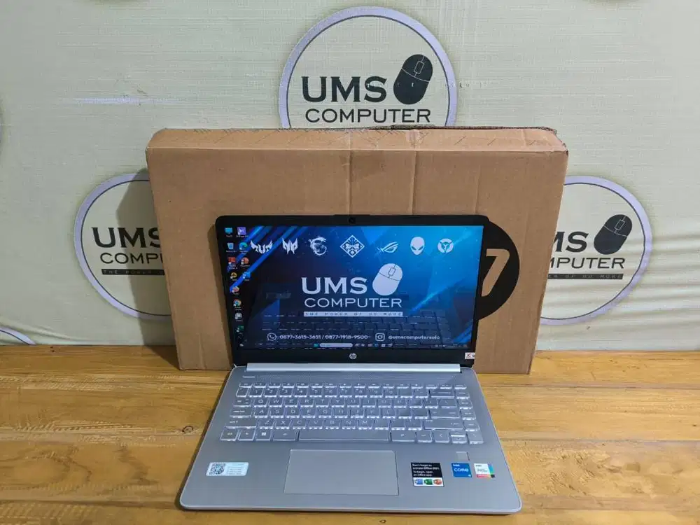 HP 14s-dq5000TU INTEL Core i5-1240P RAM 16GB SSD 256GB Intel Iris Xe