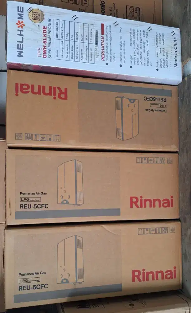 Water Heater Gas Rinnai Reu 5Cfc Penghangat Air