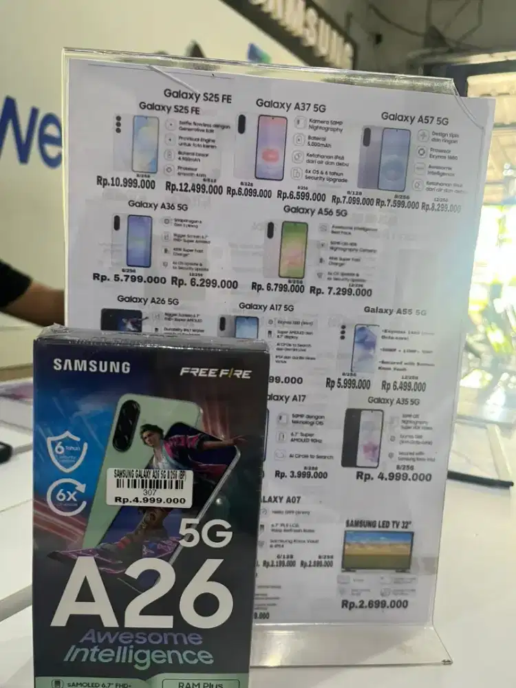Samsung A26 5G 8/256gb ATLANTIS DAHSYAT
