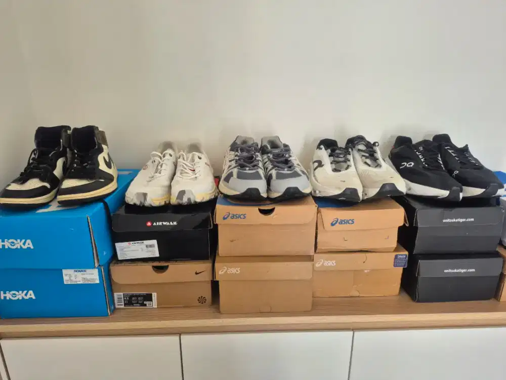 Jual sepatu OC dan Asics