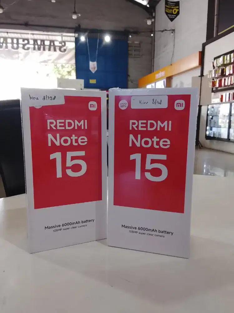 Redmi Note 15 8/128 harga spesial bisa bayar ditempat