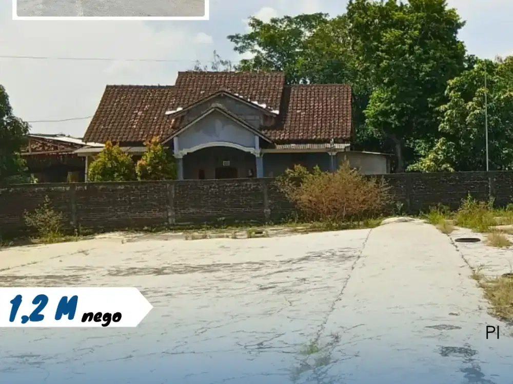 Dijual Tanah Bekas Gilingan Padi Lokasi Munggur Mojogedang Karanganyar