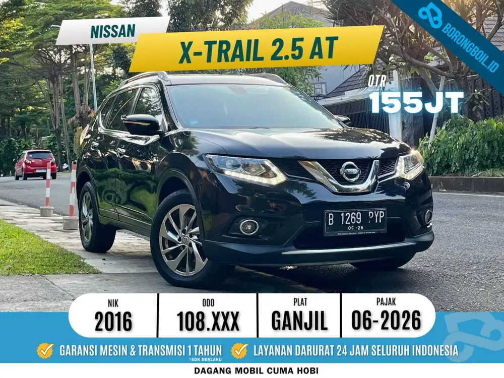 Nissan xtrail 2.5 2016 AT
