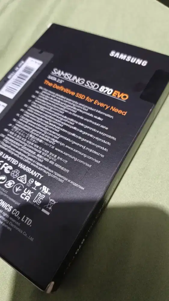 SSD SAMSUNG 870 EVO 500GB