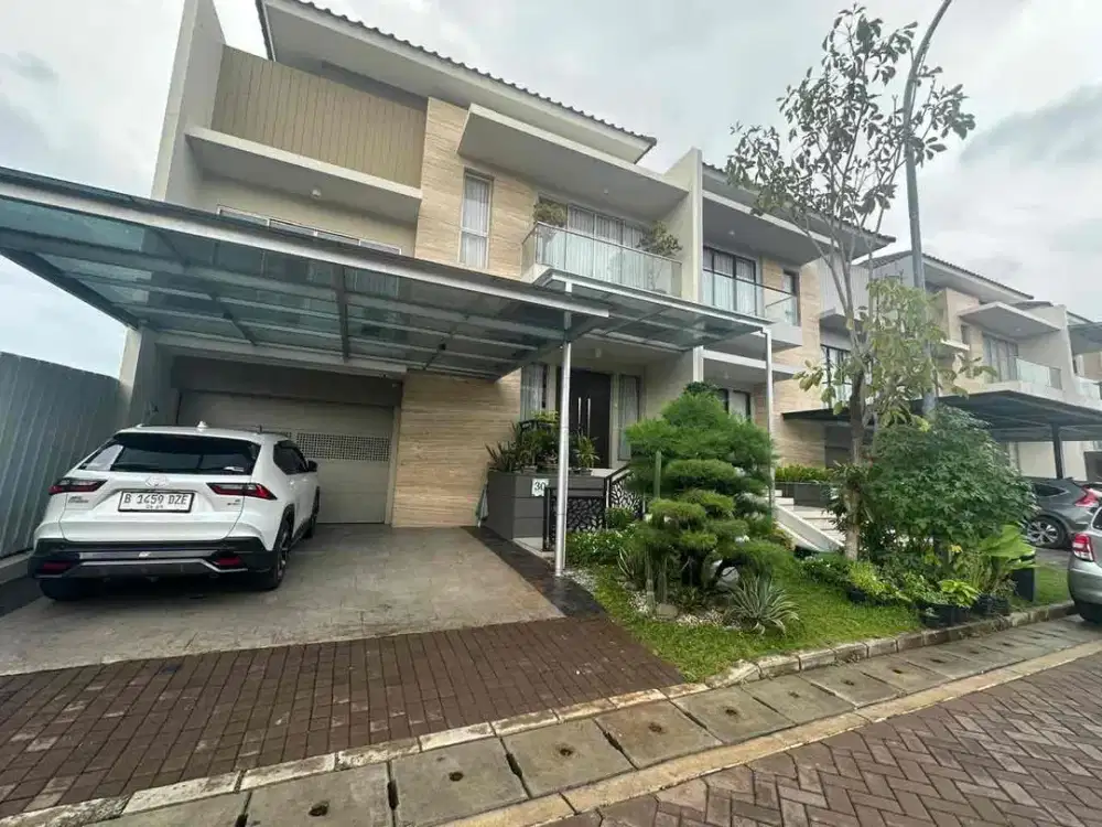 Rumah Golf Island PIK 10x20 Furnished (3+1 Kamar Tidur)