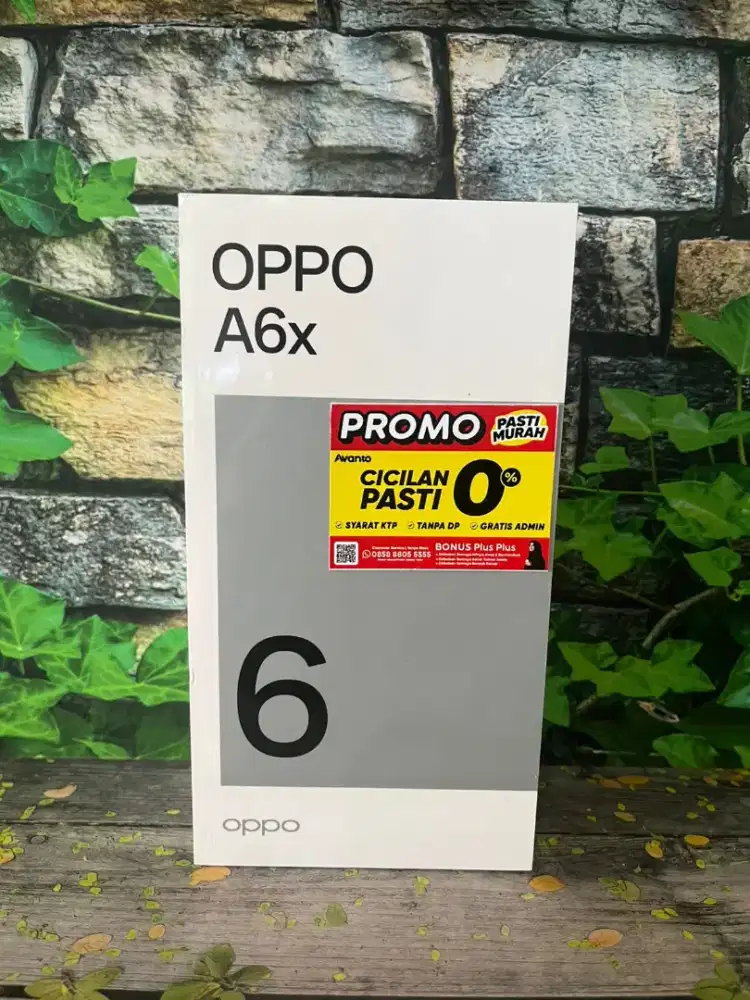Oppo A6x ram 4+4/128 bisa tanpa dp