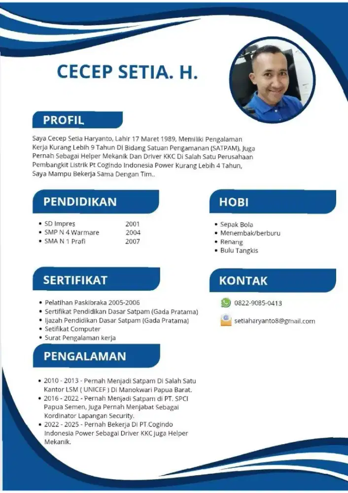 Sedang mencari lowongan kerja