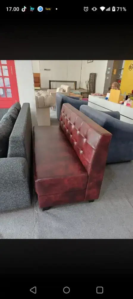 Sofa tunggu panjang 150cm