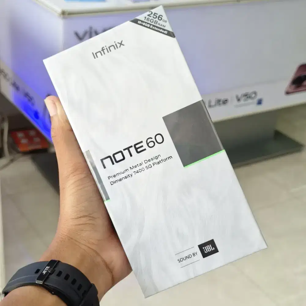 Infinix Note60 stok terbatas free ongkir