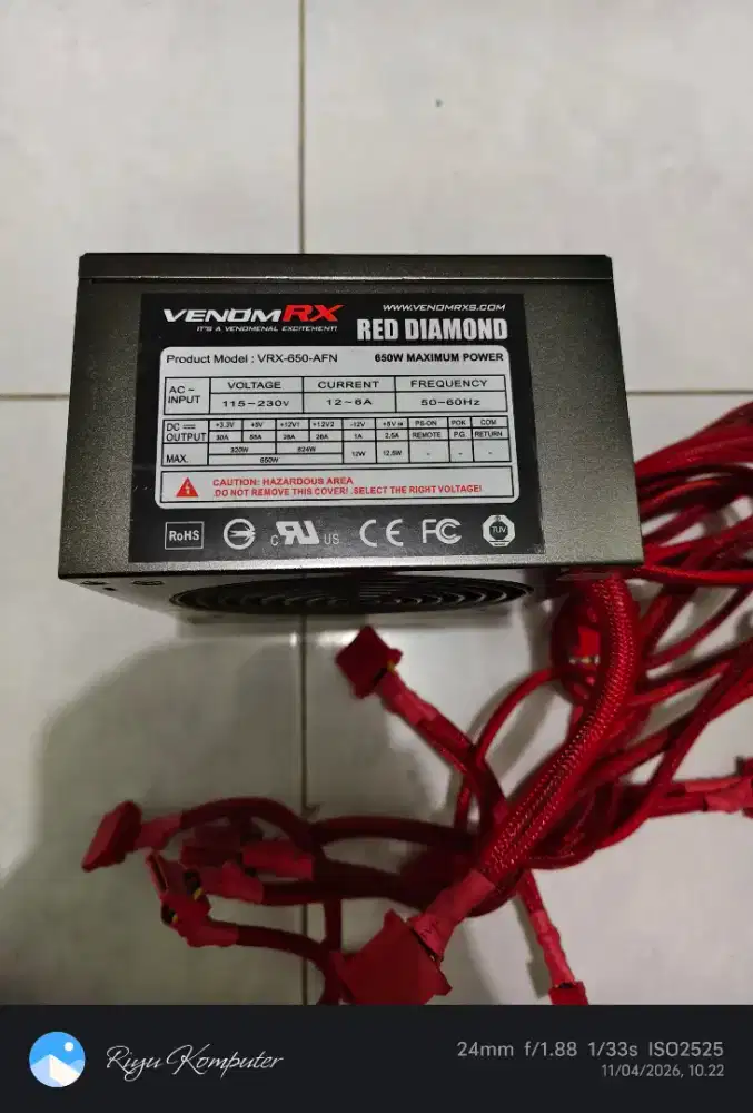 PSU Pure Venom RX 650W