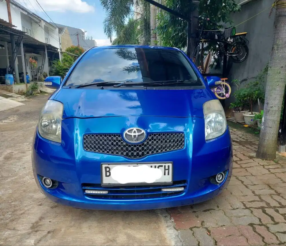 Toyota Yaris 1.5 J 2008 Biru Automatic Biru Jarang ada