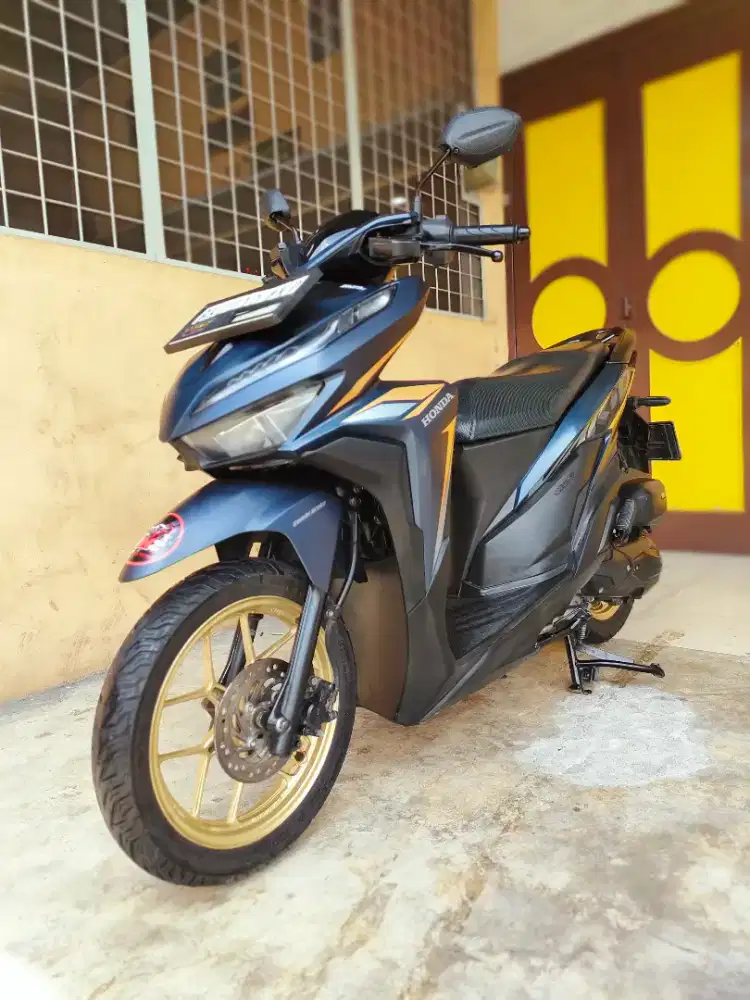 Honda Vario / Vario 125 2022 CBS ISS, Blue Premium Doff, Unit Mulus.